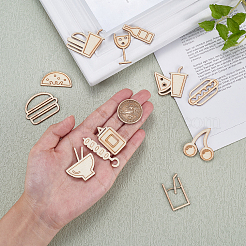 Wooden Cabochons&nbsp;WOOD-CJ0001-34