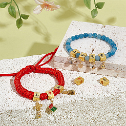 20Pcs 5 Styles Alloy Beads&nbsp;FIND-NB0006-65