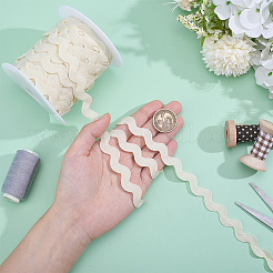 1 Roll Polyester Wave Bending Fringe Trim&nbsp;OCOR-ME0001-97B