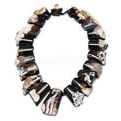 Natural Brazilian Agate(Dyed & Heated ) Graduated Beads Strands&nbsp;G-B165-B01