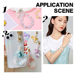 DIY Cute Beaded Stretch Bracelet Making Kit&nbsp;DIY-SC0020-60C