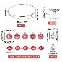 DIY Bangle Making Kits&nbsp;DIY-PH0003-73