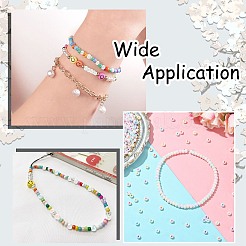 1280Pcs 8 Colors Opaque Colours Glass Seed Beads&nbsp;SEED-CJ0001-24
