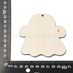 Halloween Printed Wooden Big Pendants&nbsp;LS-WOOD-I016-01I