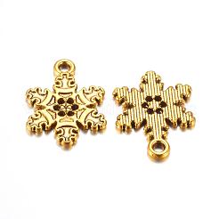 Tibetan Style Alloy Pendants&nbsp;TIBEP-EA115YKG-AG-FF