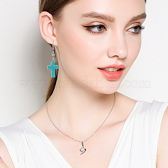 24Pcs 6 Styles Synthetic Turquoise Pendants Sets&nbsp;G-AR0005-22