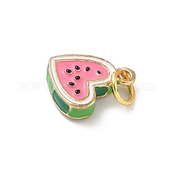 Brass Enamel Pendants&nbsp;X-KK-H523-01D-G