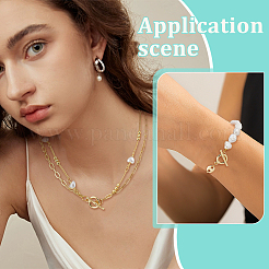 12Pcs Brass Toggle Clasps&nbsp;KK-BC0015-43G