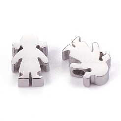 Tarnish Resistant 304 Stainless Steel Beads&nbsp;STAS-F261-02P