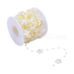 Handmade ABS Plastic Beaded Chains&nbsp;X-CHC-CJC0001-08A