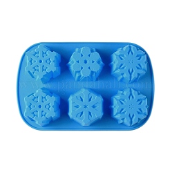 Snowflake Cake DIY Food Grade Silicone Mold&nbsp;DIY-K075-15