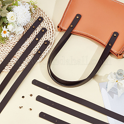 8 Bags PU Leather Bag Handles&nbsp;FIND-CL0002-40B