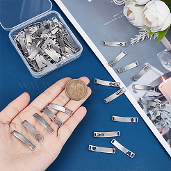 100Pcs 5 Styles 201 Stainless Steel Connector Charms&nbsp;STAS-UN0044-64