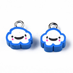 Handmade Polymer Clay Charms&nbsp;CLAY-N006-37B-01B