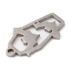 Non-Tarnish Halloween 201 Stainless Steel Pendants&nbsp;STAS-D053-09P