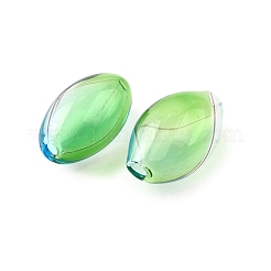 Transparent Handmade Blown Glass Globe Beads&nbsp;GLAA-T012-06