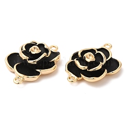 Brass Connector Rhinestone Settings&nbsp;KK-B074-25G