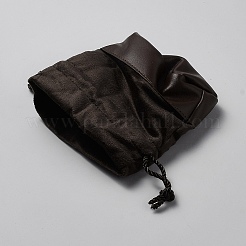 Velvet & PU Leather Storage Bags&nbsp;TP-WH0002-05C