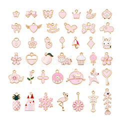 83Pcs 15 Styles Alloy Enamel Pendants&nbsp;ENAM-PH0002-99