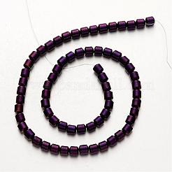 Electroplate Non-magnetic Synthetic Hematite Bead Strands&nbsp;G-F300-28