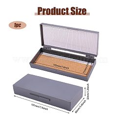ABS Plastic Microscope Slide Storage Boxes&nbsp;AJEW-WH0766-55A
