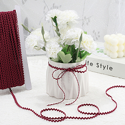 40M Polyester Wavy Fringe Trim Ribbon&nbsp;OCOR-GF0004-39G
