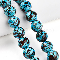 Synthetic Turquoise Beads Strands&nbsp;TURQ-T004-08A-10