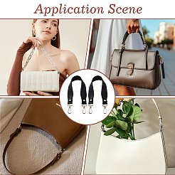 2Pcs PU Leather Bag Handles&nbsp;DIY-CL0002-66C