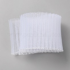 Plastic Ruffle Pleated Trim Fabric for Dress Bag Decoration&nbsp;DIY-WH0568-54B