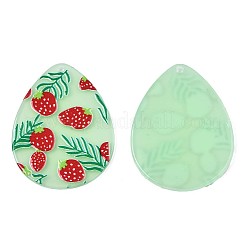 Translucent Cellulose Acetate(Resin) Pendants&nbsp;KY-T040-28B