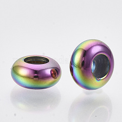 Ion Plating(IP) 201 Stainless Steel Beads&nbsp;X-STAS-N087-17
