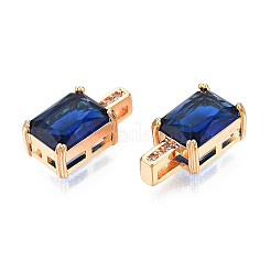 Brass Micro Pave Cubic Zirconia Charms&nbsp;KK-N216-345E