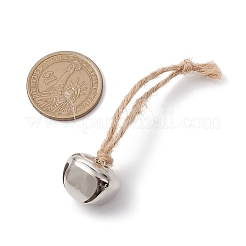 Iron Bell Pendant Decoration&nbsp;HJEW-JM02250-03