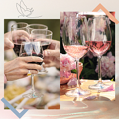 12Pcs 2 Style Alloy Enamel Wine Glass Charms&nbsp;AJEW-SC0002-09
