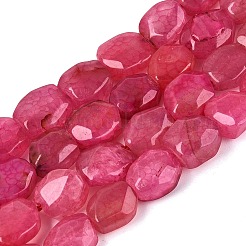 Dyed & Heated Natural Agate Beads Strands&nbsp;G-N359-15A-10