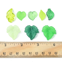 364Pcs 8 Styles Transparent Acrylic Pendants&nbsp;TACR-FS0001-65