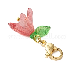 Lily Glass Pendant Decorations&nbsp;HJEW-JM02860