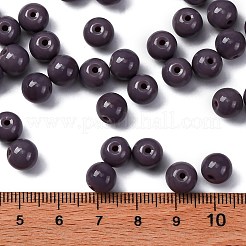 Opaque Colours Glass Seed Beads&nbsp;SEED-Z004-P8MM-01