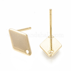 Brass Stud Earring Findings&nbsp;LS-X-KK-N186-60