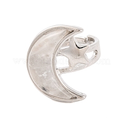 Moon & Star Natural Mixed Stone Adjustable Rings&nbsp;G-B085-18P