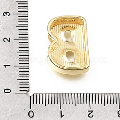 Brass Slide Charms&nbsp;KK-E802-33G-B
