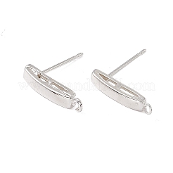 Brass Stud Earring Findings&nbsp;KK-A172-33S