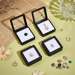 Square Acrylic Loose Diamond Display Boxes&nbsp;CON-WH0107-11A-01