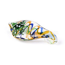 Handmade Lampwork Big Pendants&nbsp;LAMP-N034-10