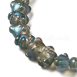Electroplate Glass Beads Strands&nbsp;EGLA-Q127-A02-01G