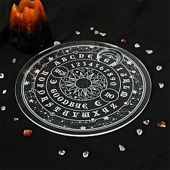 Round Acrylic Pendulum Boards&nbsp;WICR-PW0003-001