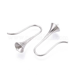 304 Stainless Steel Earring Hooks&nbsp;X-STAS-N108-30P
