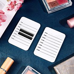 8Pcs 2 Style Acrylic False Eyelashes Display Board&nbsp;MRMJ-CA0001-28