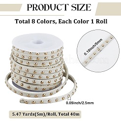 8 Rolls 8 Colors Faux Suede Cord&nbsp;LW-CL0001-06B