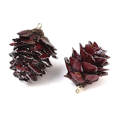 Epoxy Resin & Dried Pine Cone Pendants&nbsp;RE-CBAAE94-03G